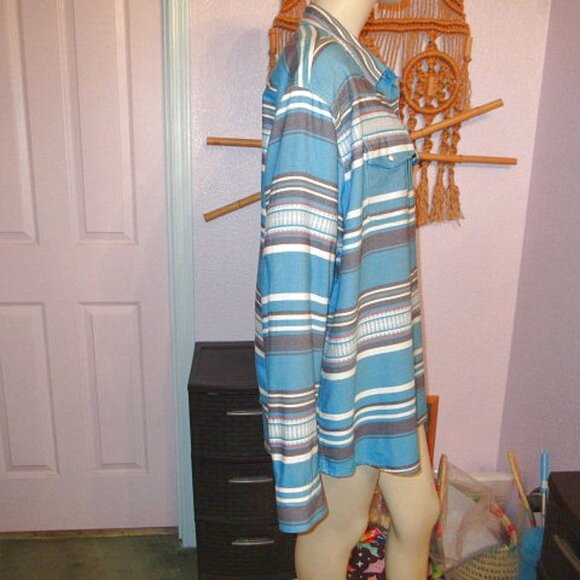 Ariat Men's Pearl Snap Shirt Size XXL Long Sleeves Navajo Print Western Cowboy - Picture 7 of 11